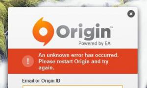 Почему origin не открывается?
